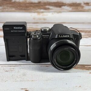 Panasonic LUMIX DMC-FZ18 8.1MP Digital Camera w/ Battery & Charger